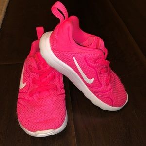 Hot Pink Nike Sneakers Toddler Size 7C